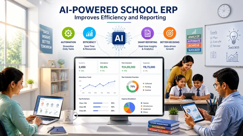 AI-Powered School ERP Software Improves Efficiency and Reporting image1